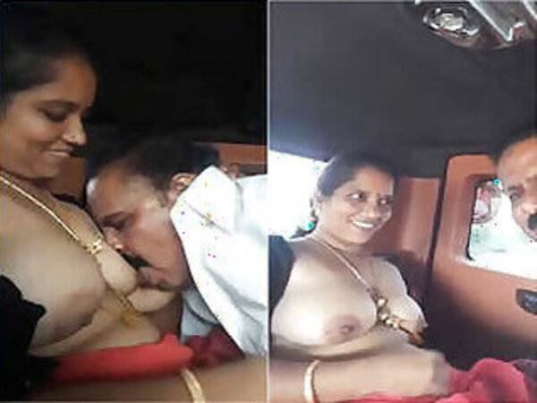 Beautiful mature hot xnxx desi aunty enjoy with driver in car