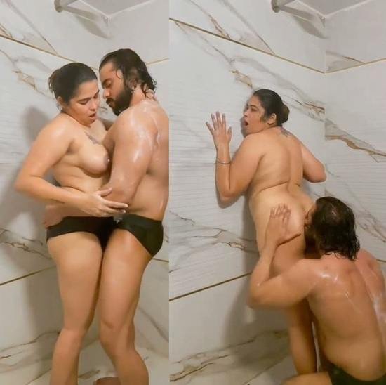 Muslim Horny Couple new hd porn Passionate Fuck in the Bathroom HD
