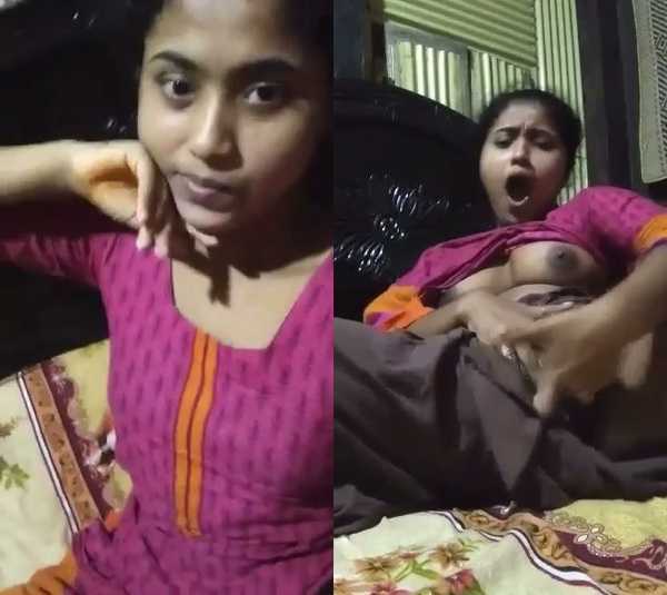 Bangladeshi village muslim 18 horny girl desi mobi fingering moaning