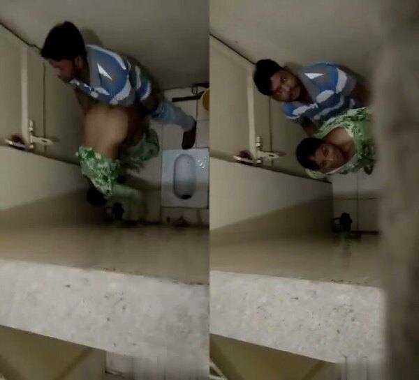 Amateur sexy couple xvideodesinet fucked in toilet hidden capture