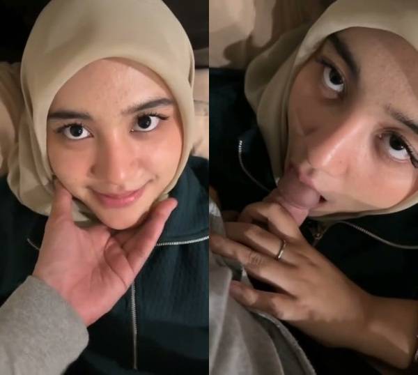 Super cute muslim hijabi babe mms sex video suck bf cock HD